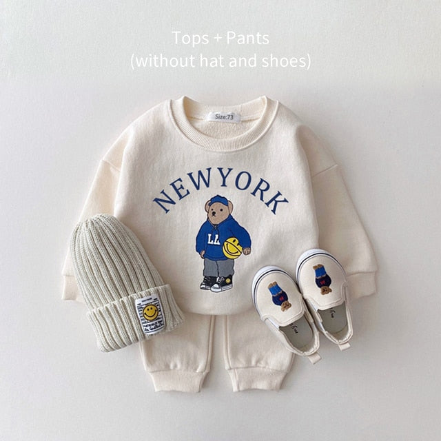 New York Hoodie and Pants Set