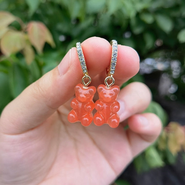 Gummy Bear Acrylic Earrings