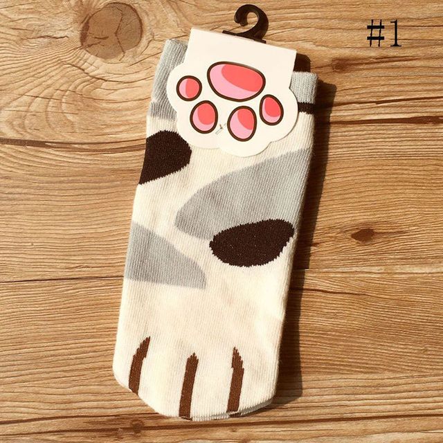 Cute Cat Paw Socks