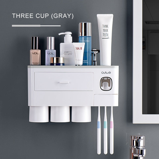 Bathroom Mounted Storage Rack