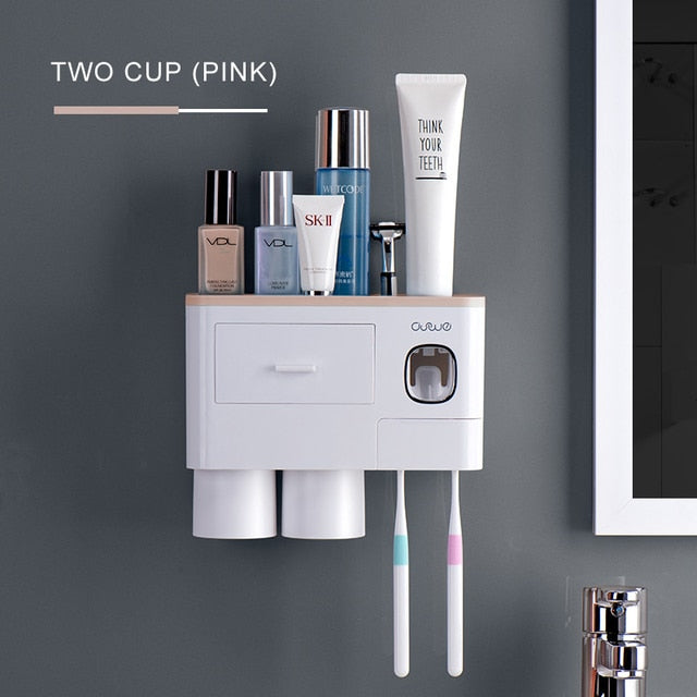 Bathroom Mounted Storage Rack