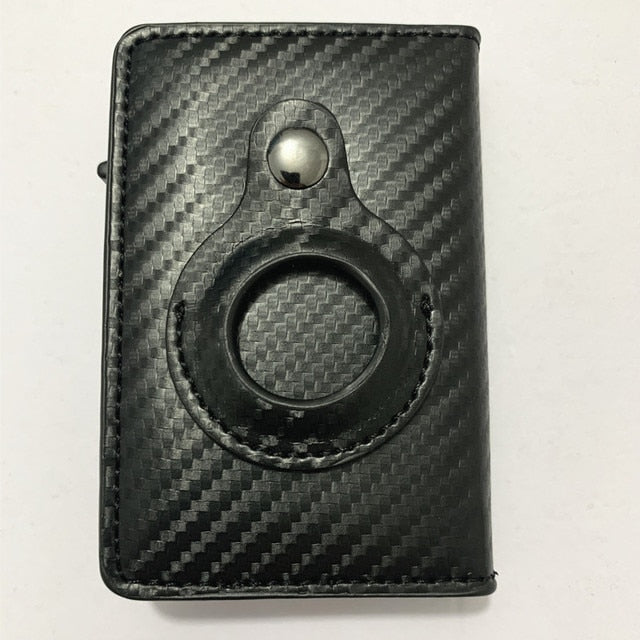 Magnetic Closure Wallet with AirTag Holder