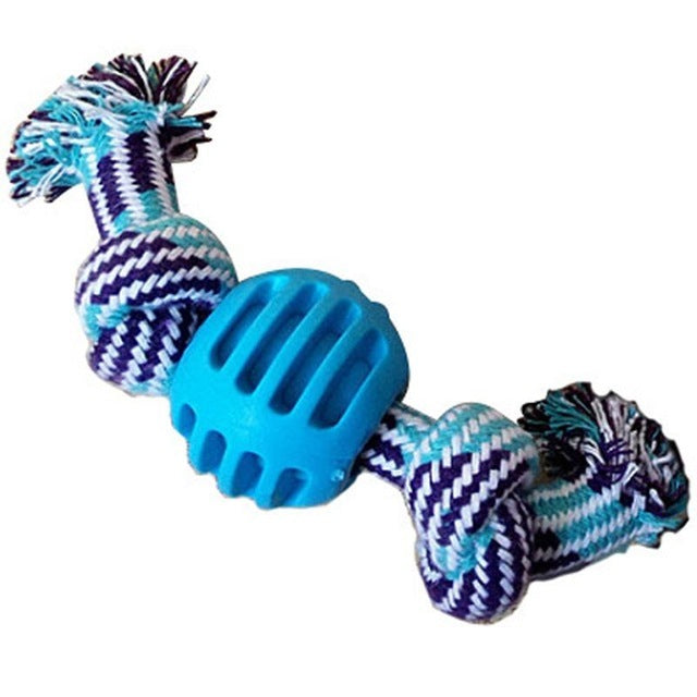 Ball and Rope Toy for Pets