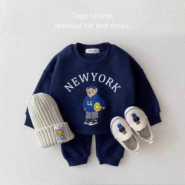 New York Hoodie and Pants Set