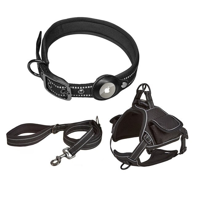 Airtag Pet Harness and  Vest Set