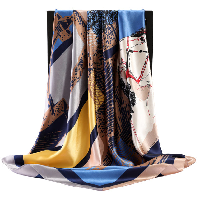 Women's Large Silk Scarf