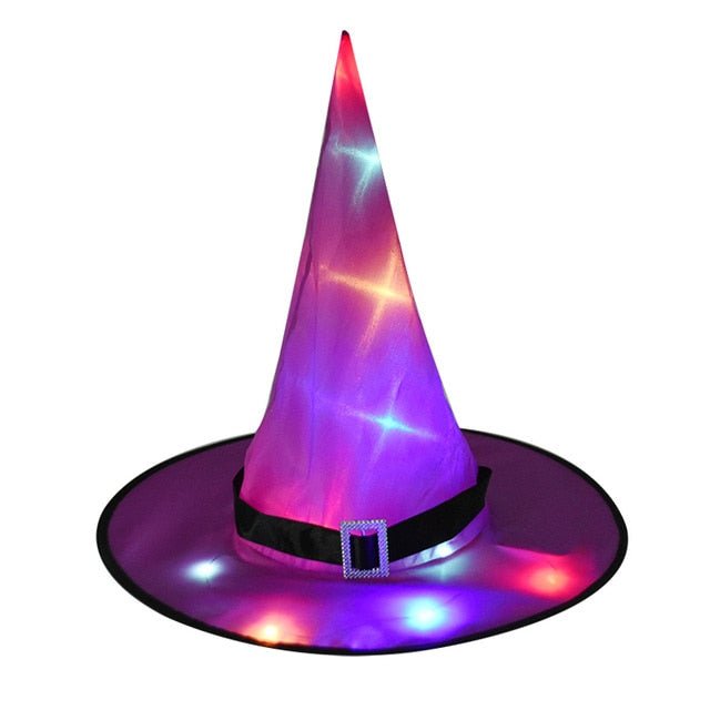 Witch Hat Decoration with LED Light