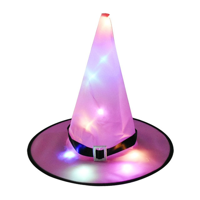 Witch Hat Decoration with LED Light