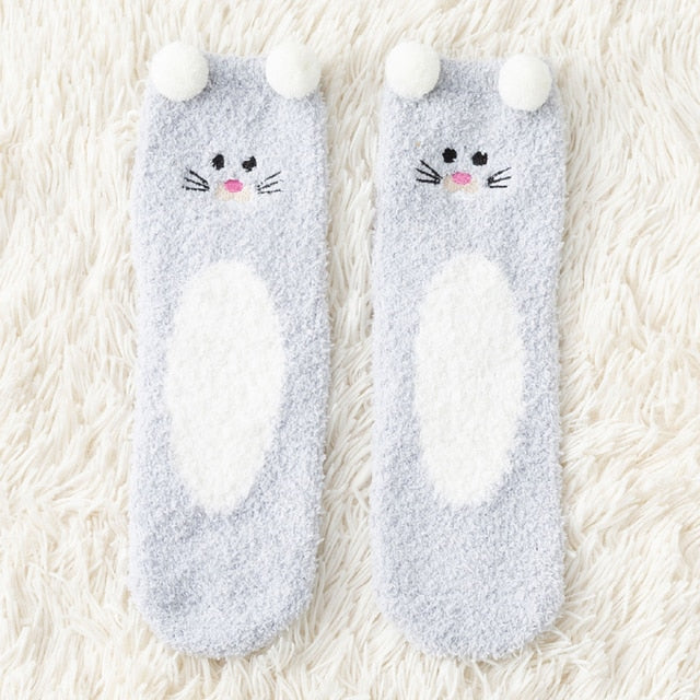 Women's  Fuzzy Fleece Socks