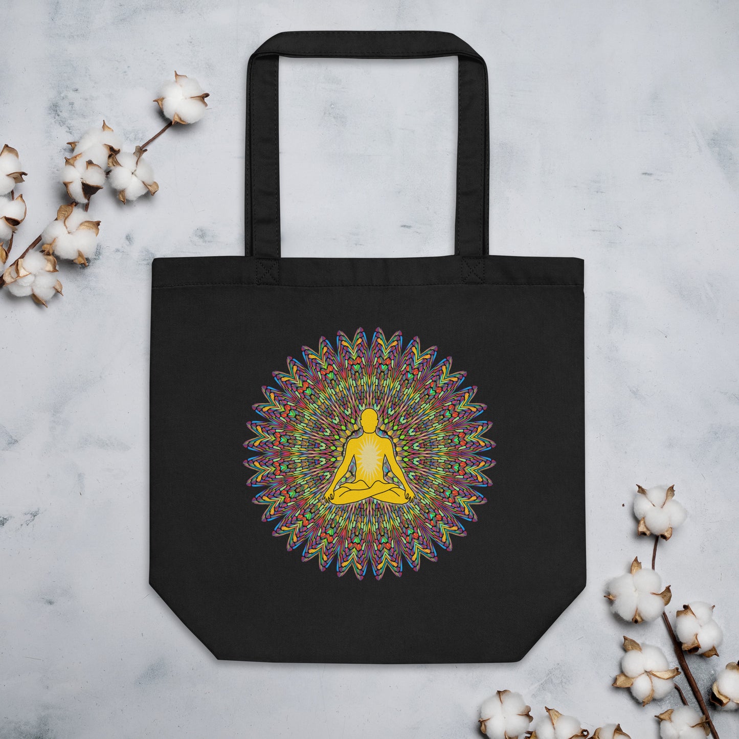 Buddha Mandala Eco Tote Bag