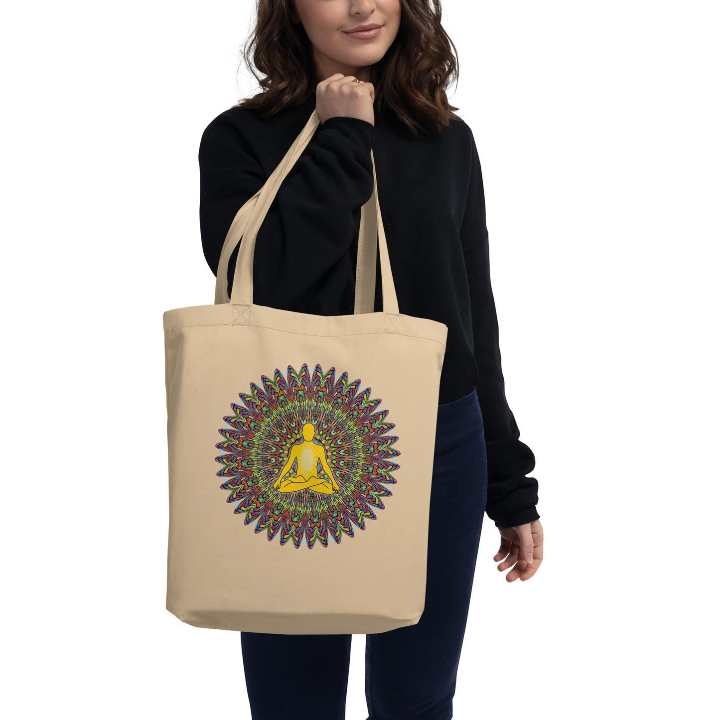 Buddha Mandala Eco Tote Bag