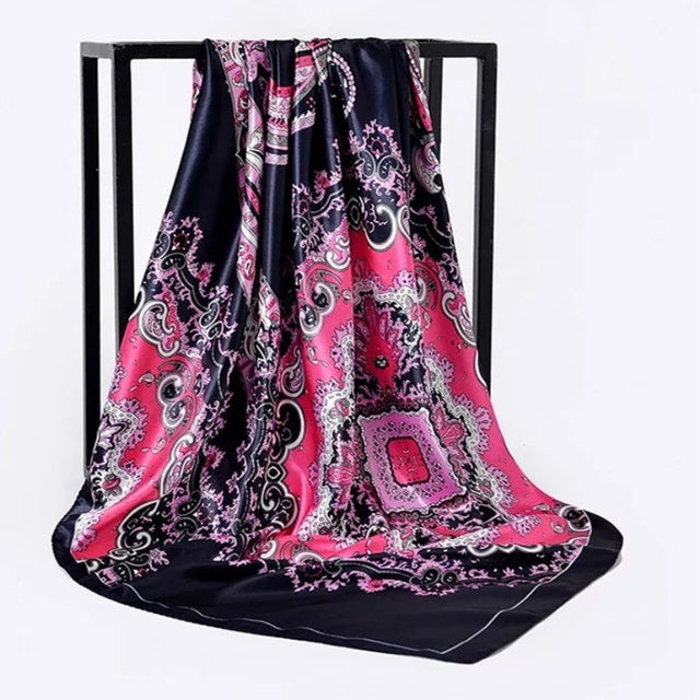 Women's Large Silk Scarf