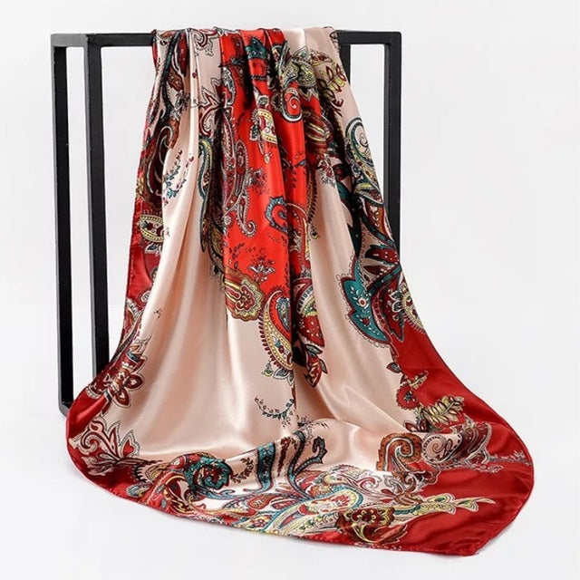 Women's Large Silk Scarf