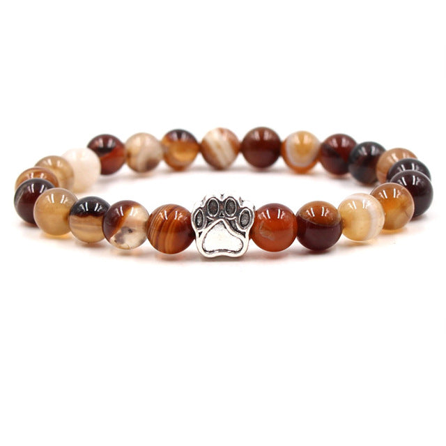 Footprint Stone Bracelets