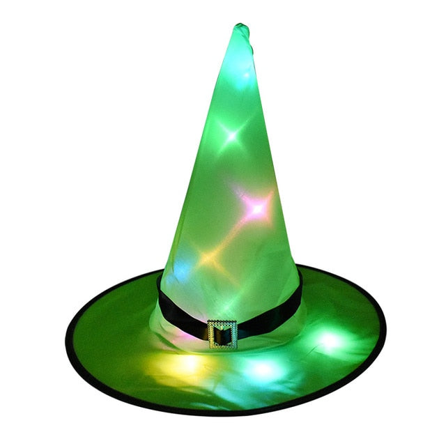 Witch Hat Decoration with LED Light