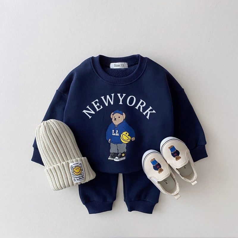 New York Hoodie and Pants Set