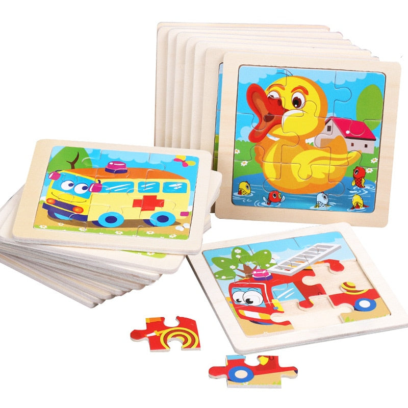 Assprted Wooden Puzzles