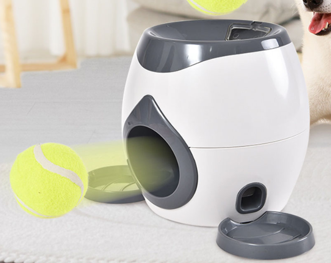 Smart Pet Feeder and Ball Toss