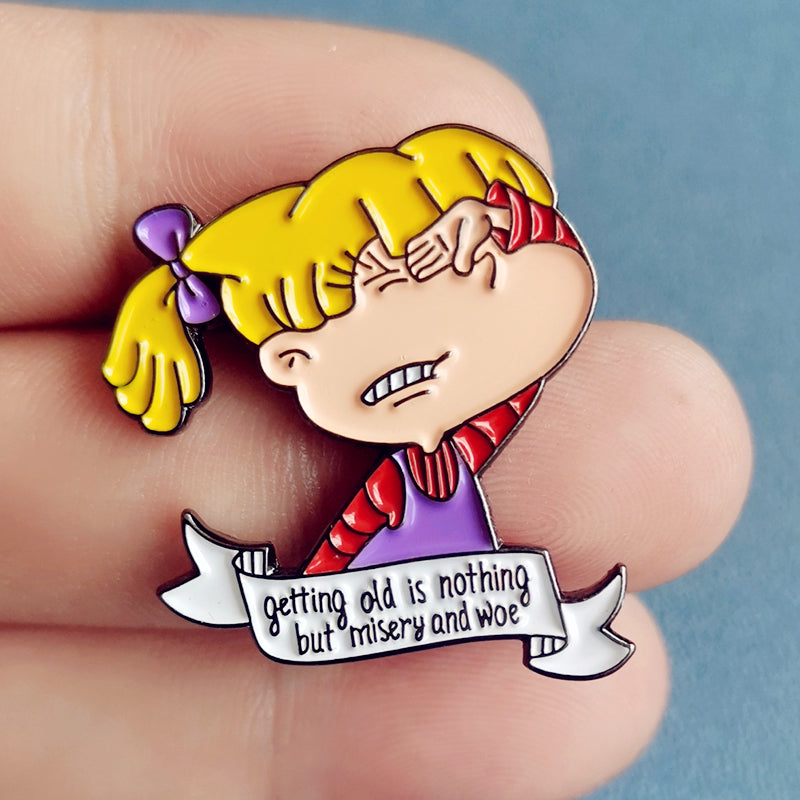 Getting Old Lapel Pin