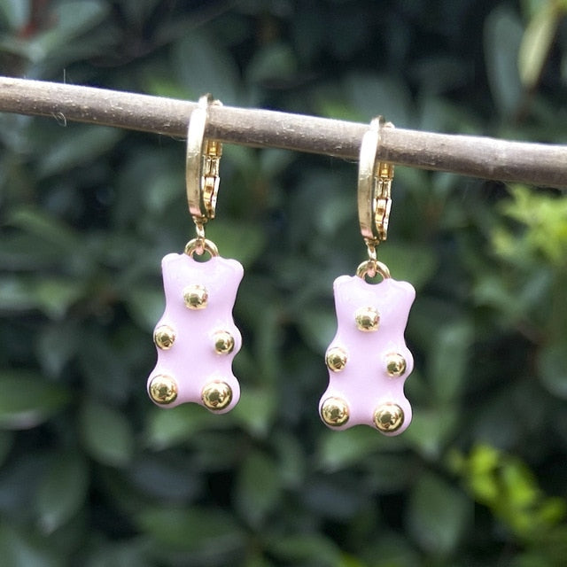 Gummy Bear Acrylic Earrings