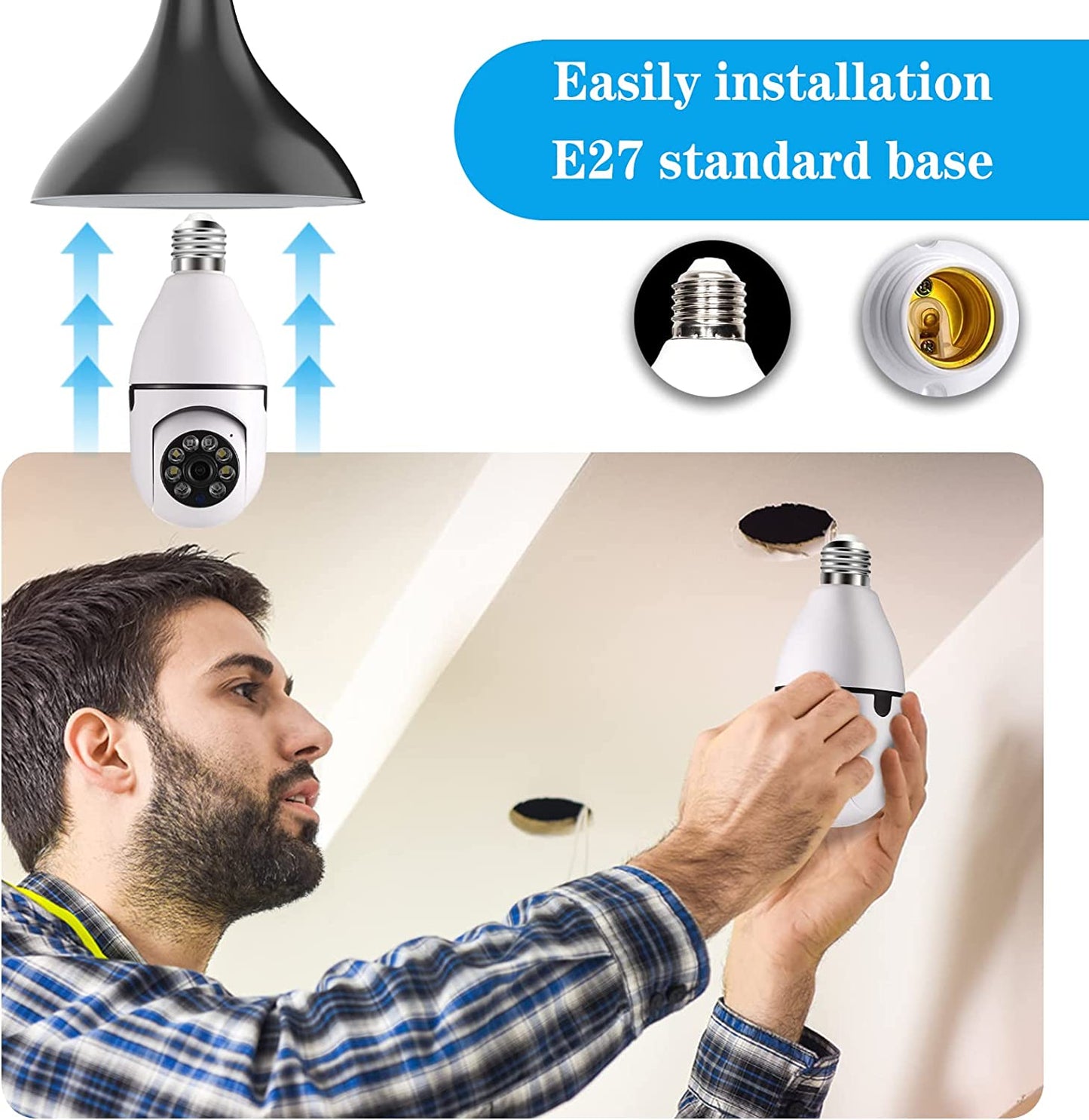 Panorama™ Night Vision Security Camera