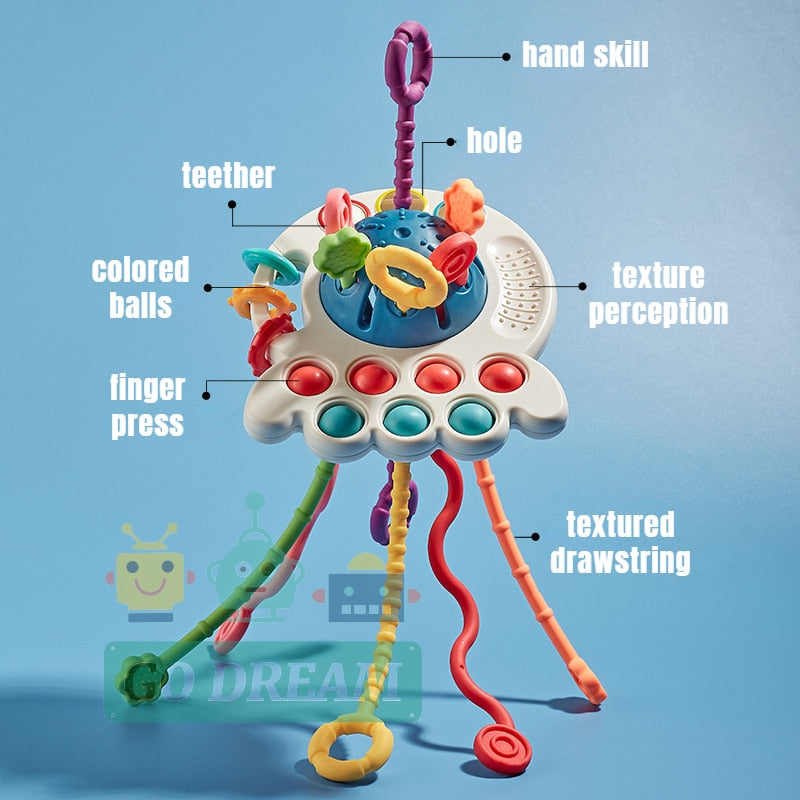 UFO and Spaceship Sensory Development Toys