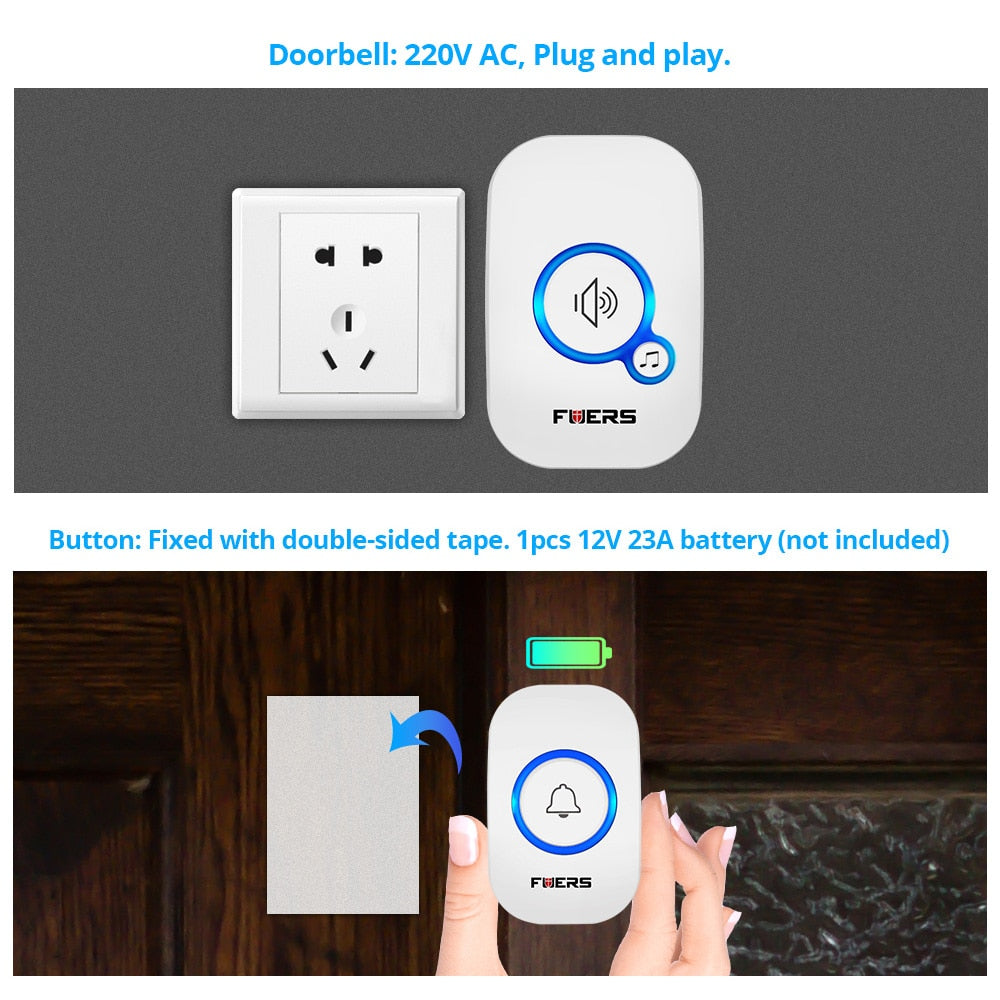 32 Song Wireless Doorbell