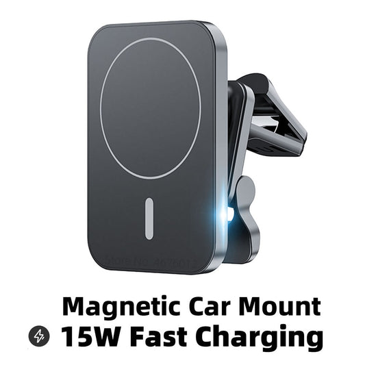 Wireless Magnetic iPhone Charger for Car