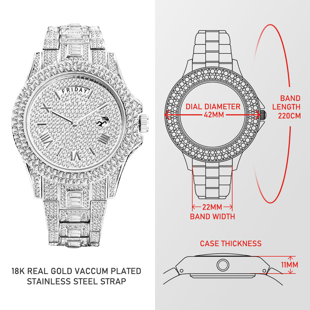 Trendy Diamond Watch