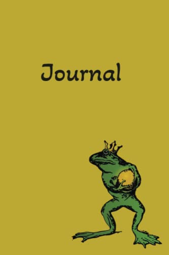 Journal: Frog Prince paperback journal