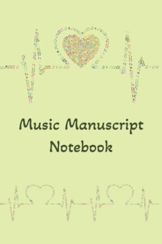 Music Manuscript Notebook: Music is Life