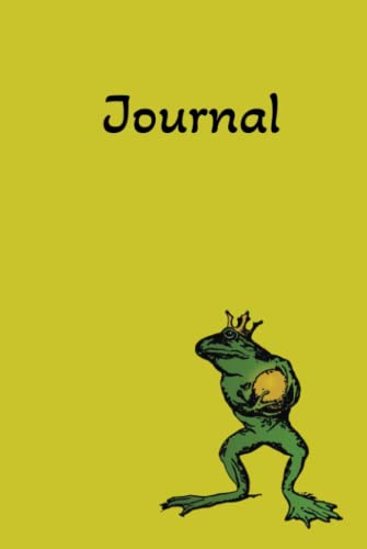 Journal: Frog Prince hardcover journal