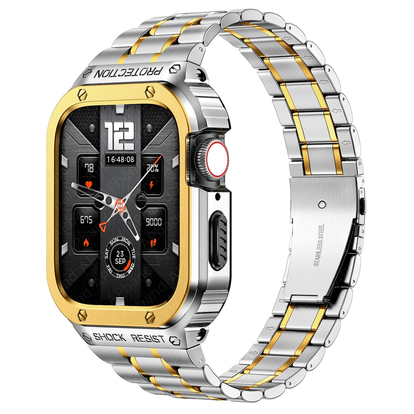 Stainless Steel Band and Case for Apple Watch