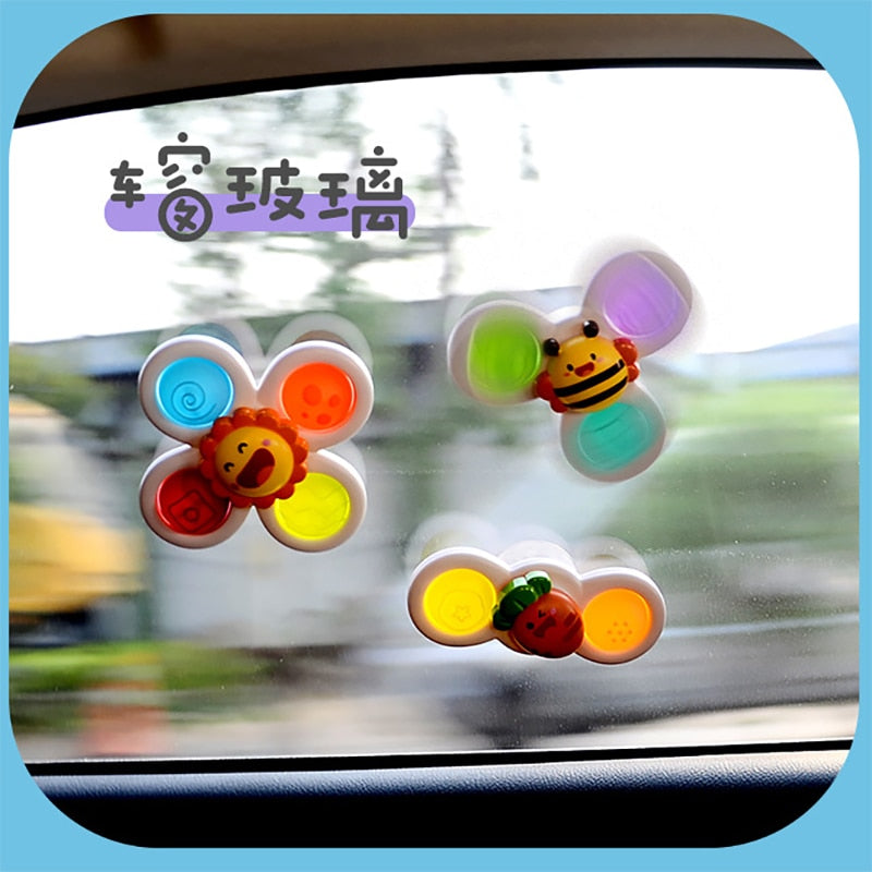 3 Pcs Baby Spin Toys