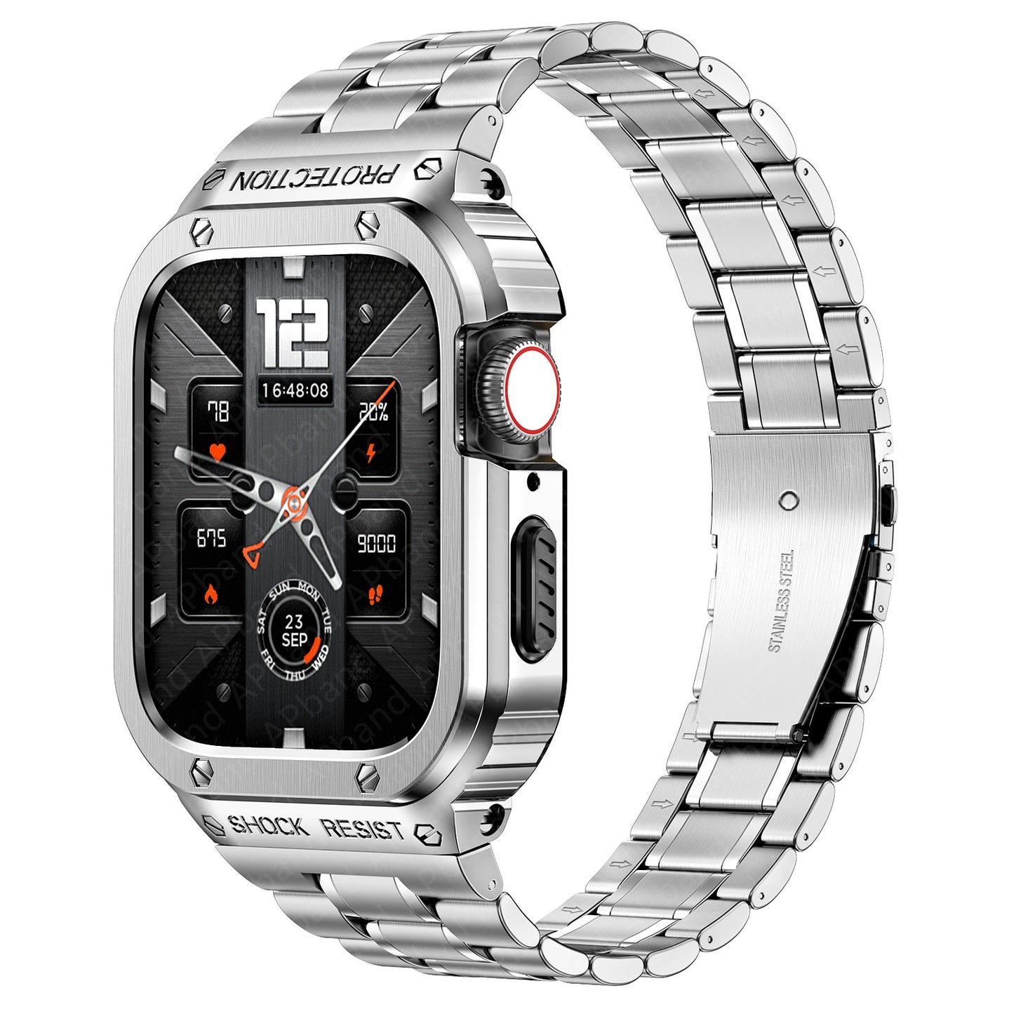 Stainless Steel Band and Case for Apple Watch