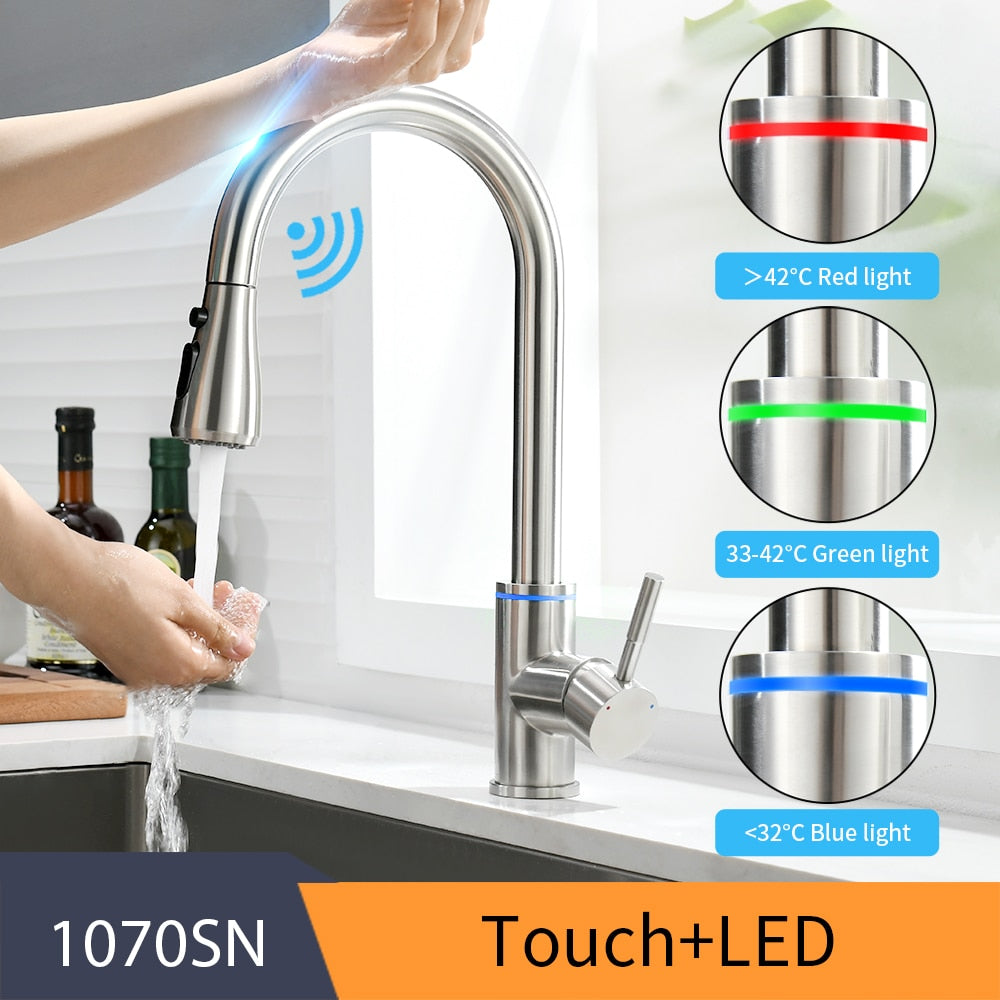 Kitchen One-Touch Faucets