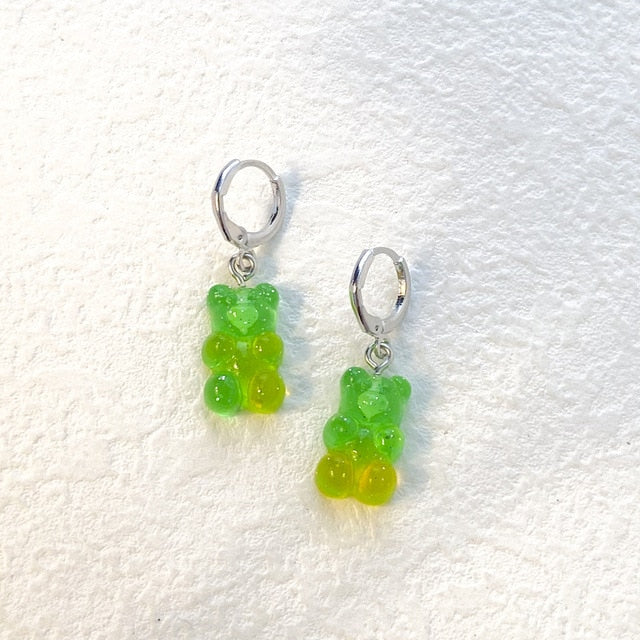 Gummy Bear Acrylic Earrings