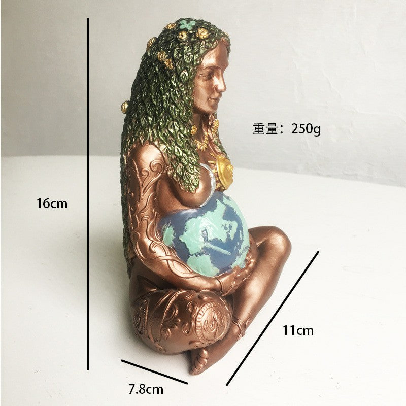 Mother Gaia Statue or Pendant