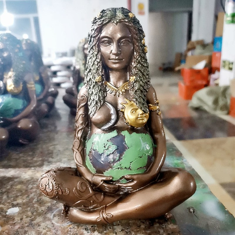 Mother Gaia Statue or Pendant