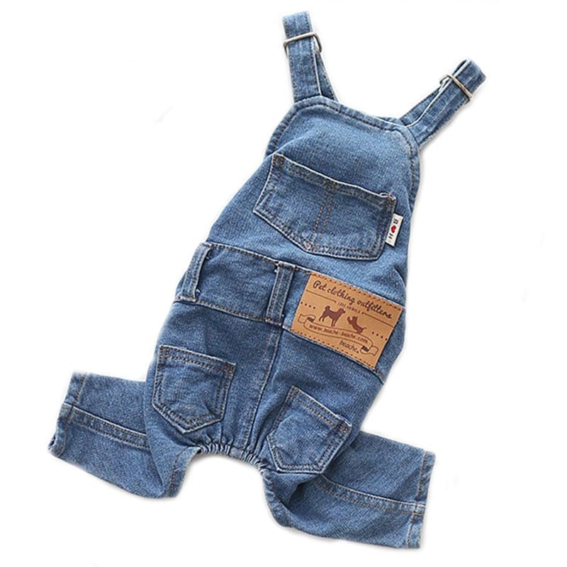 Blue Jean Overalls for Dogs