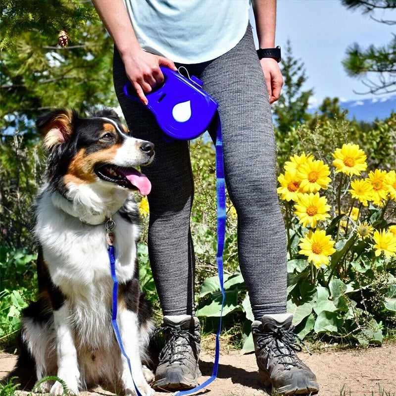 Multifunctional Pet Leash and Bowl