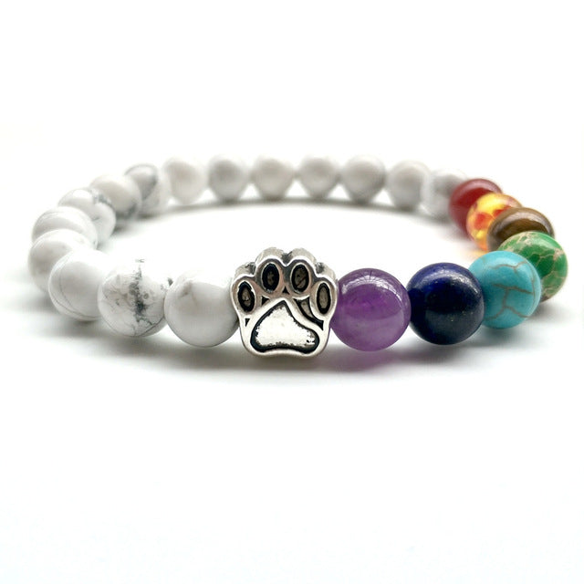 Footprint Stone Bracelets