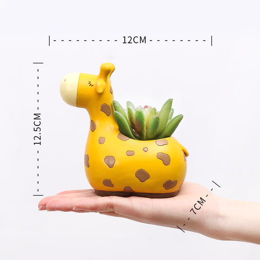 Giraffe Succulent Planter