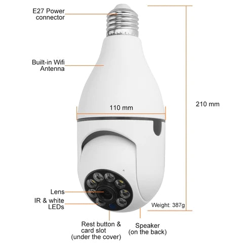 Panorama™ Night Vision Security Camera