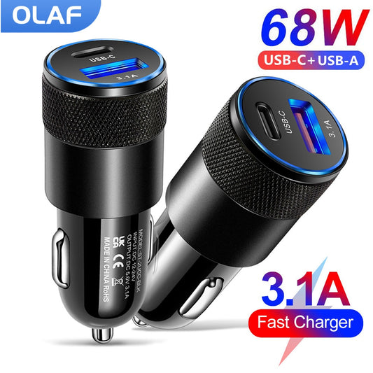 Metal Alloy Car Ultra Fast Charger