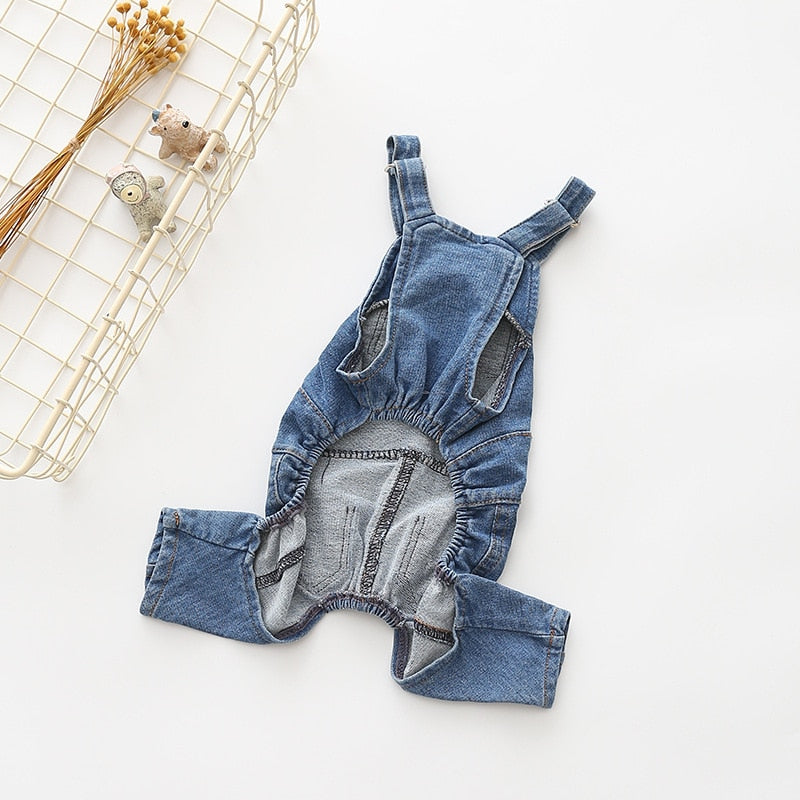 Blue Jean Overalls for Dogs