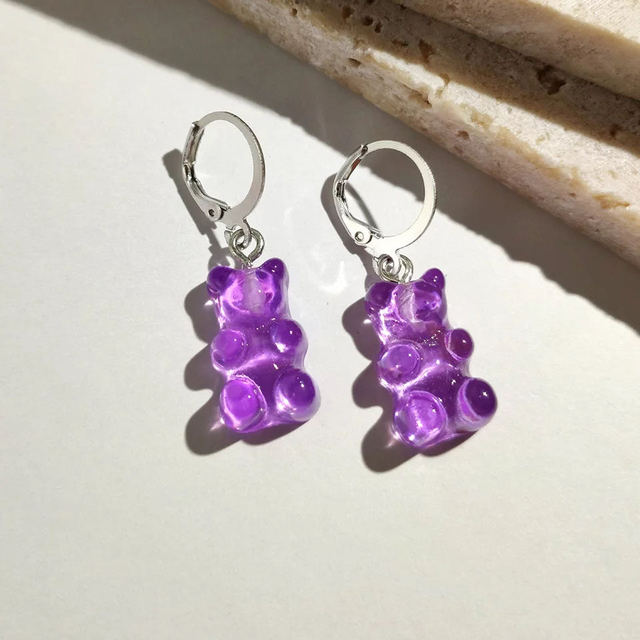 Gummy Bear Acrylic Earrings