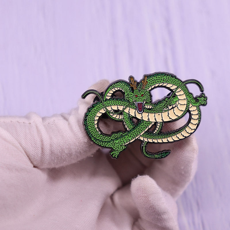 Anime Enamel Dragon Pin