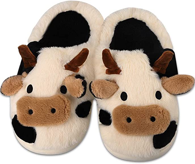 MooSlippies - Kawaii Cow Slippers