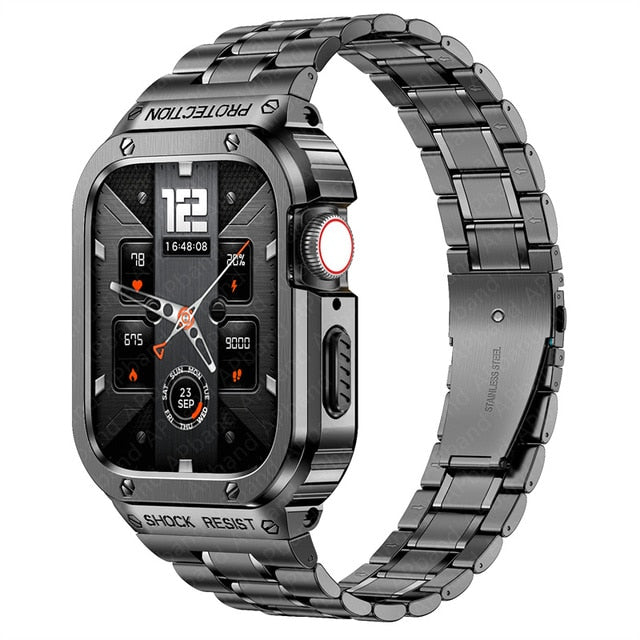 Stainless Steel Band and Case for Apple Watch